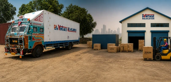 Vintage Relocation Truck 